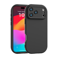 Couverture arrière antichoc en TPU souple de couleur bonbon anti-chute populaire pour iPhone 17 Promax 16 15 14 Pro Max 7Plus XR XS