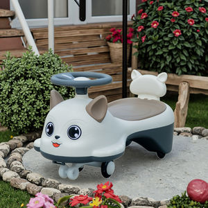 للبيع بالجملة سيارة متأرجحة متوازنة بدون دواسة للأطفال من عمر 1-5 سنوات سيارة ملتوية بعجلة كهربائية عن بعد للأولاد والبنات - Product Image 5