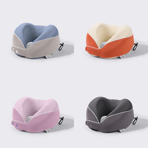 All'ingrosso regolabile di alta qualità ergonomico per auto aereo per dormire Memory Foam supporto a forma di U cuscino per il collo da viaggio - Product Image 2