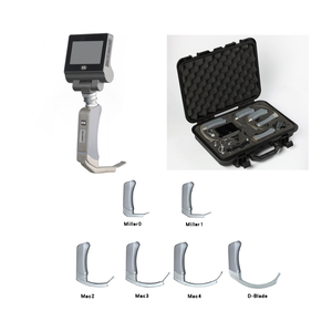 कठिन वायुमार्ग प्रबंधन के लिए सीई और आईएसओ 13485 वयस्क लैरिंजोस्कोप के साथ 6 आकार के ब्लेड वायुमार्ग इंट्यूबेशन वीडियो लैरिंजोस्कोप - Product Image 6