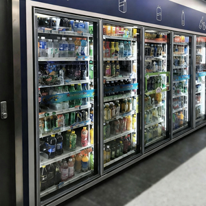 Refrigeradores de Bebidas y Cerveza para Tiendas de Conveniencia, Verticales, Comerciales, de 4 Puertas, 110V/220V, Motor Ecológico de Bajo Ruido, Venta al Por Mayor - Product Image 6