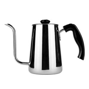 700ml लंबी संकीर्ण टोंटी ड्रिप पॉट कॉफी के लिए 304 स्टेनलेस स्टील कॉफी केतली केतली - Product Image 6