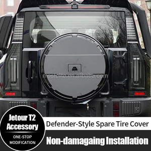 Copriruota di scorta in ABS di alta qualità, impermeabile, stile <span class=keywords><strong>Defender</strong></span>, per Jetour T2 Traveler - Product Image 2
