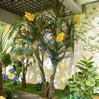 Arbre artificiel de plante de Pandanus de haute qualité Palmier Pandanus artificiel extérieur résistant aux UV pour la décoration intérieure