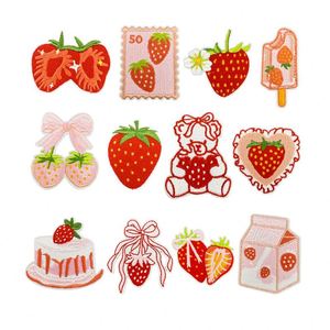 Patch brodé thermocollant mignon rose Halloween Citrouille Sorcière Crâne Chapeau pour la décoration de vêtements et de chapeaux - Product Image 1