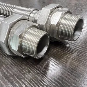 Fabricants de sources Tuyau en métal Tuyau en acier à soufflet en métal en acier inoxydable 304