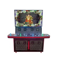Promotion Prix pas cher 4 sièges multi-joueurs Arcade Fish Machine Table de jeu de tir de poisson debout pour centre d'amusement
