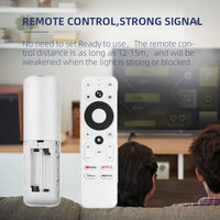 Compatible avec la télécommande Onn Android TV box Tong Yong avec fonction vocale