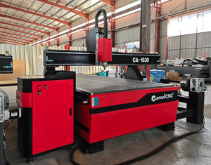 Machine CNC en bois <span class=keywords><strong>Techpro</strong></span> 1500*3000 mm 4 axes Routeur CNC 3D Machine CNC rotative latérale pour pièces plates et cylindriques - Product Image 4
