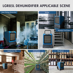 Déshumidificateur industriel compact à technologie R32 175 LGR pour la construction - Product Image 4