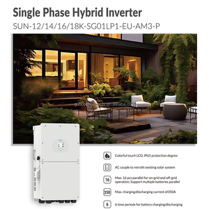 Convertisseur solaire hybride basse tension monophasé 220V pour l'UE 3/3.6/5/6/8/10/12/14/16/18kw en stock - Product Image 5