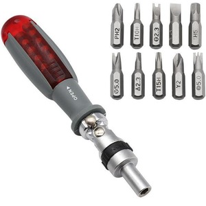 Multi Angle Ratchet Screwdriver Set With Torx Phillips Flathead Hex Bits Insulated Magnetic Hand <b>Tool</b> For <b>Precision</b> Repair - Product Image 2