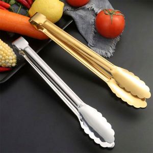 Eco Friendly Safe New Style Kitchen Accessories Bread Clip Food <b>Tong</b> Stainless Steel 304 Silver <b>Serving</b> - Product Image 4