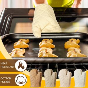 Guantes de Cocina Resistentes al Calor y Anti-escaldaduras para Hornear, Microondas y Horno - Product Image 3