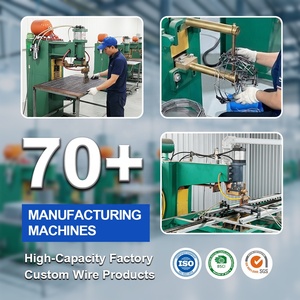 Mangeoire suspendue en métal pour l'extérieur, pour gâteaux <span class=keywords><strong>de</strong></span> graines, boules <span class=keywords><strong>de</strong></span> graisse et suets, pour oiseaux sauvages et écureuils, modèle Factory Garden - Product Image 5