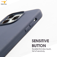 Coque en silicone de luxe pour iPhone 14 Pro, étui de protection TPU original avec logo personnalisé, compatible avec iPhone 11 Pro Max