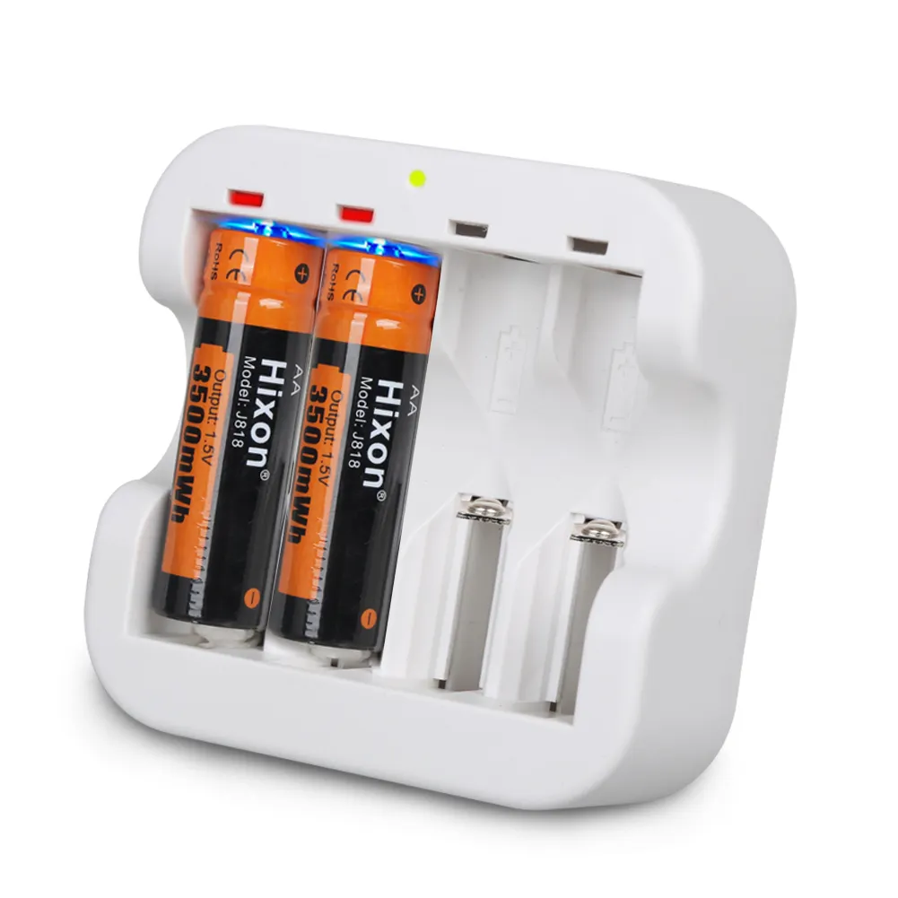 New Trending 1.5V 3500mWh 14500 Li-ion Battery Rechargeable AA Batteries For Sale