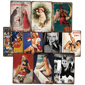 Good Morning Decor mur bar Artisanat ancienne impression rétro signe salon vip Vintage métal Affiche logo étain voiture plaque Offre Spéciale - Product Image 2