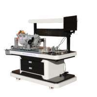 Banc de formation pour moteur de véhicule électrique, construction métallique, système de simulation intelligent à plus de 80 points de défaillance pour la formation professionnelle automobile