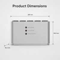 Machine intelligente de mélange d'arômes à 5 canaux, 5x20ml, en aluminium, WiFi sans fil, lumière RGB, 5 niveaux, pour hôtels et foyers, multi-parfums, personnalisable OEM