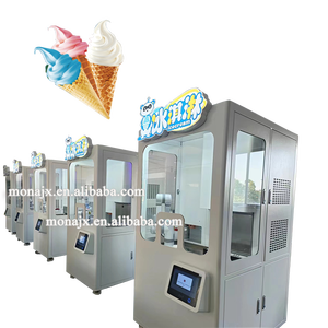 Vente sans pilote Self Service Distributeur Automatique de Crème Glacée 15s Fabrication Rapide de Crème Glacée Robot Machine à Crème Glacée Automatique - Product Image 2