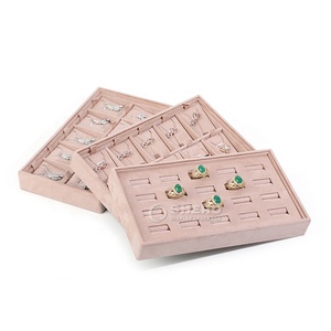 Shero Taille Moyenne Velours Bijoux Bagues Boucles D'oreilles Présentoir Plateau Organisateur Titulaire - Product Image 2