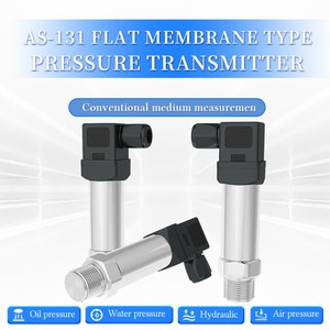 AOSHENG AS131-P 小型フラットダイヤフラムステンレス鋼圧力トランスミッター IP68保護 工業用ロボット向け詰まり防止 - Product Image 3