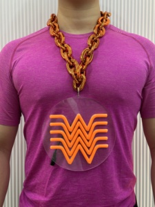 Su misura lo spirito di squadra ha condotto il Logo luce al Neon collana sportiva catena prodotti <span class=keywords><strong>Cheerleading</strong></span> con accessorio squadra di calcio - Product Image 5