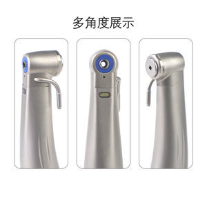 Dental Surgical <b>Instrument</b> 20:1 Fiber <b>Optic</b> Self-Illuminated External Water Channel Silver Electric Class Iii - Product Image 1