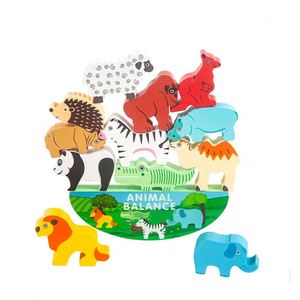 2 3 4 Years Old Kids Toddler Boy Birthday Wooden Stacking Dinosaur Montessori Toys Gifts - Product Image 2