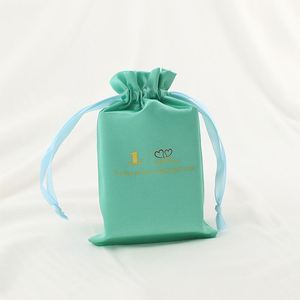 Pochette à bijoux en soie chinoise de luxe promotionnelle avec logo imprimé - Product Image 5