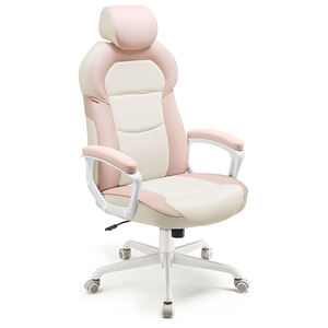 <span class=keywords><strong>SONGMICS</strong></span>, <span class=keywords><strong>silla</strong></span> ergonómica giratoria rosa para Juegos de oficina, reposacabezas ajustable de PU, <span class=keywords><strong>silla</strong></span> giratoria para juegos, <span class=keywords><strong>silla</strong></span> de oficina - Product Image 1