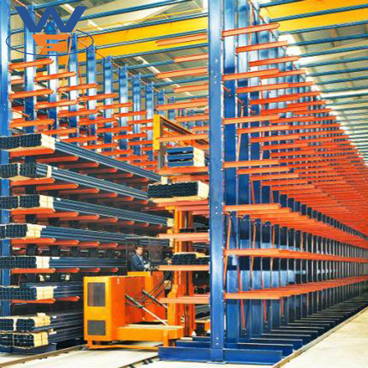 Home Structural Racking Victory Warehouse Structural Cantilever Racking for Pipe and Lumber ...