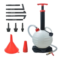 Extracteur de fluide manuel 6L Extracteur d'huile manuel portable Pompe de vidange d'huile légère Évacuateur de fluide sous vide