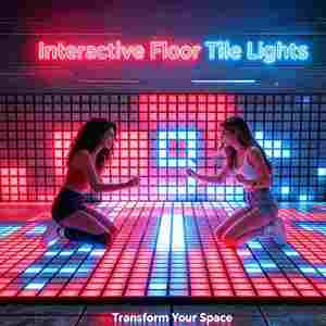 Grille LED interactive en plastique pour parcs d'aventure et centres commerciaux - Product Image 5
