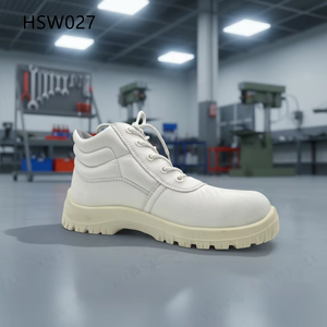 <span class=keywords><strong>Calzado</strong></span> de Seguridad LXG para Cuartos Limpios de Hospital, Anti-Impactos, Unisex, Blanco, Protección Contra Riesgos Eléctricos, Zuecos de Trabajo Populares en Emiratos Árabes Unidos HSW021 - Product Image 4