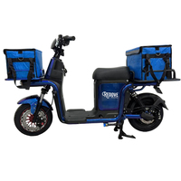 Vélo électrique 1000W 60V avec cadre en acier et batterie 60V V8, idéal pour la livraison de marchandises et de repas - Vente en gros directe usine Chine 2026