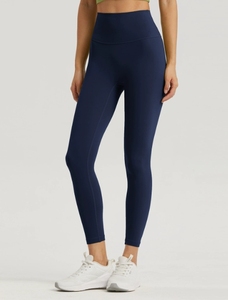 Nude Feeling 3/4 Leggings de Yoga de cintura alta Entrenamiento Gimnasio Pantalones de fitness con levantamiento de glúteos Medias deportivas de tamaño XL para <span class=keywords><strong>mujer</strong></span> - Product Image 3