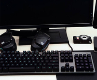 Teclado Mecánico para Juegos Logitech G512 con Cable, Interruptores GX, Iluminación RGB de 16.8M por Tecla, USB Passthrough para PC