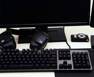 Logitech G512คีย์บอร์ดสำหรับเล่นเกมแบบกลไกแบบมีสายสวิตช์ GX 16 8M RGB ต่อคีย์ไฟช่อง <span class=keywords><strong>USB</strong></span> สำหรับพีซี - Product Image 6