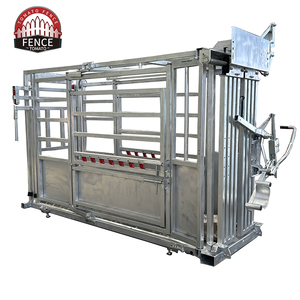 ท่อโลหะกัลวาไนซ์ปรับได้หนักดีไซน์แบบไฮดรอลิกแบบบีบหัวรางวัวเครื่องบดวัวควาย - Product Image 2