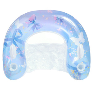 Silla Flotante Inflable en Forma de U con Diseño de Lazo para Uso en Piscinas, Material de PVC - Product Image 4