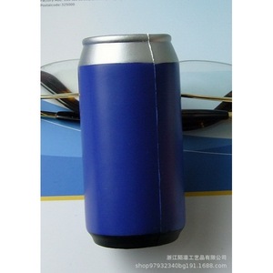 ของเล่นบีบโฟม PU สีฟ้ารูปกระป๋องเบียร์ คืนตัวเร็ว สำหรับเด็กอายุ 8-13 ปี ของขวัญสำหรับเด็กทั้งชายและหญิง - Product Image 4