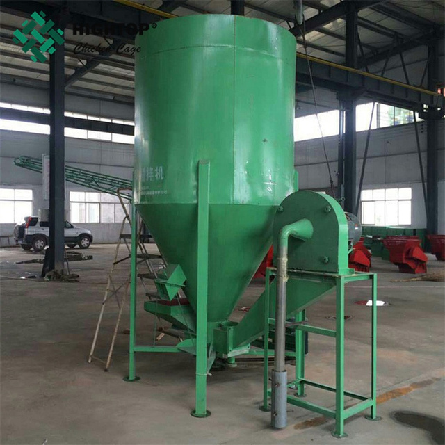 Most Popular Chicken Feed Making Machine, Feed Mill and Mixer Two in One, Producing Poultry Feed Directly for Your Farm