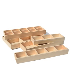 Boîtes de rangement pour plantes succulentes en gros, boîtes en bois multi-compartiments pour plantes d'intérieur, plateaux en bois pour plantes vertes et fleurs. - Product Image 4