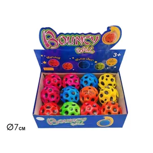 Pelota saltarina de 7 cm, juguete colorido para niños mayores de 3 años - Product Image 2