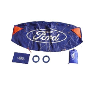 طائرة ورقية صينية احترافية بدون إطار ذات خطين مع شعار مخصص مطبوع، طائرة ورقية ناعمة للتدريب - Product Image 3