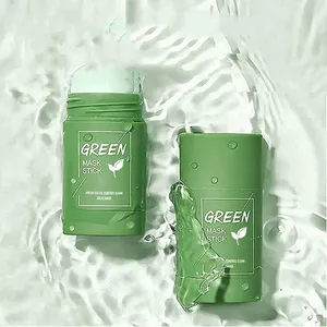 Wholesale Korean Activated Charcoal Mud Mask Skincare Lightening Organic Green Tea Peeling Mask Black Mud Stick