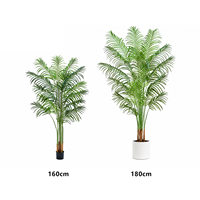 Plante artificielle palmier pour sol, près du canapé, style nordique, décoration intérieure, sans entretien, grande taille en pot, vente en gros