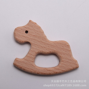 Juguete de Dentición de Madera de Haya con Forma de Animal de Dibujos Animados, Mordedor para Bebés de 0 a 24 Meses, el Más Vendido de RTS Babies CPC - Product Image 6